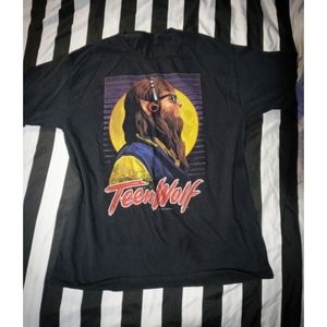 Teen Wolf 80s Horror Shirt Large